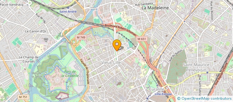 localisation de l'entreprise COETHIK CONSEIL ETHIQUE ET COLLECTIF à LILLE