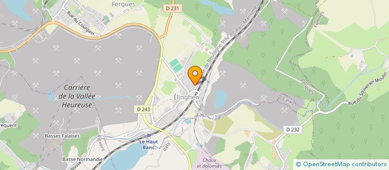 localisation de l'entreprise COEUGNIET THIERRY  FERQUES