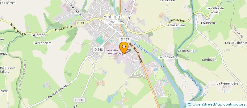 localisation de l'entreprise COEUR 2COPINES  CHANTRIGNE