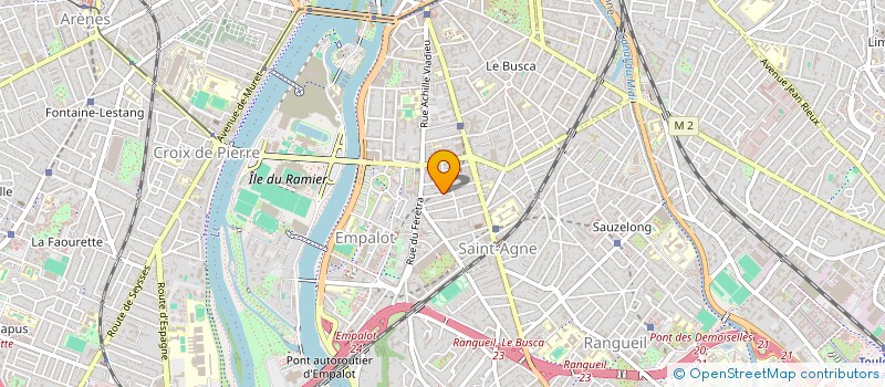 localisation de l'entreprise COEUR A COEUR FEMMES EN DETRESSE à TOULOUSE
