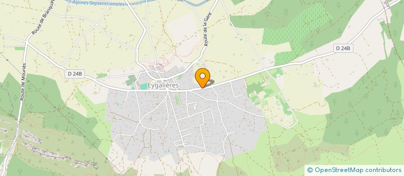 localisation de l'entreprise COEUR ALPILLES  EYGALIERES