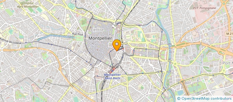 localisation de l'entreprise COEUR COMEDIE SERVICES à MONTPELLIER