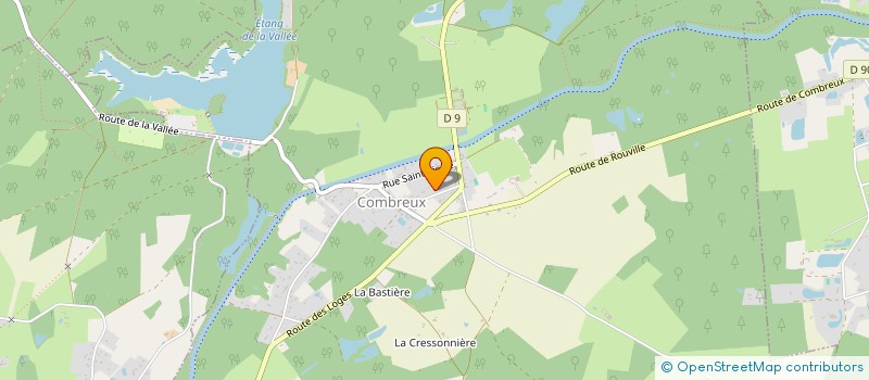 localisation de l'entreprise COEUR D'AILLEURS à COMBREUX