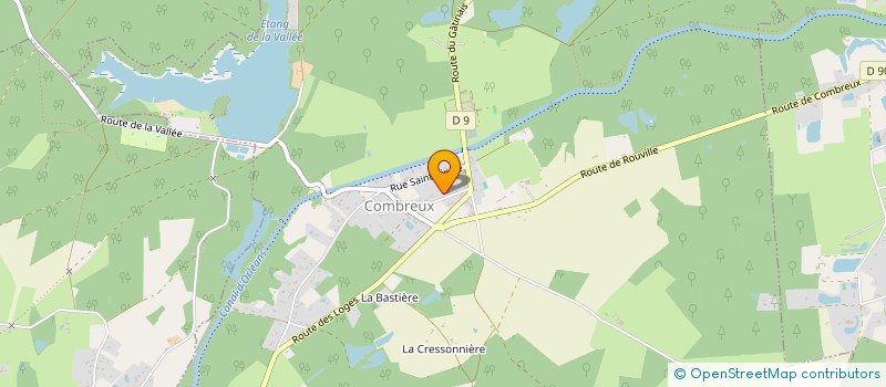 localisation de l'entreprise COEUR D'AILLEURS à COMBREUX