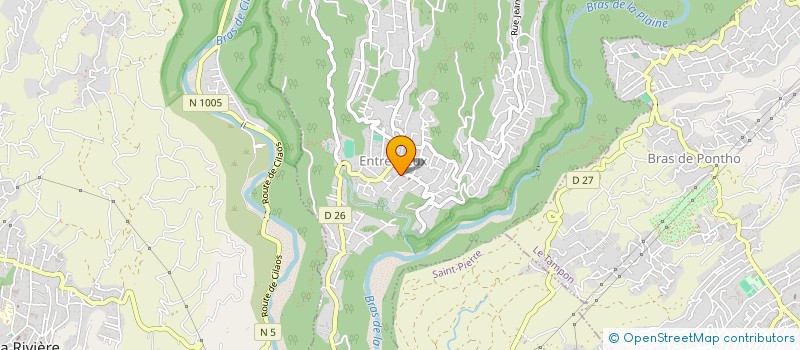 localisation de l'entreprise COEUR D'ATTACHE  ENTRE-DEUX