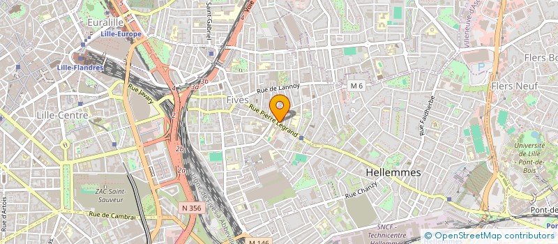 localisation de l'entreprise COEUR D'ENCRE  LILLE