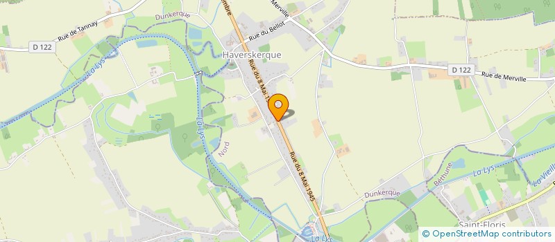 localisation de l'entreprise COEUR D INTERIEUR  HAVERSKERQUE