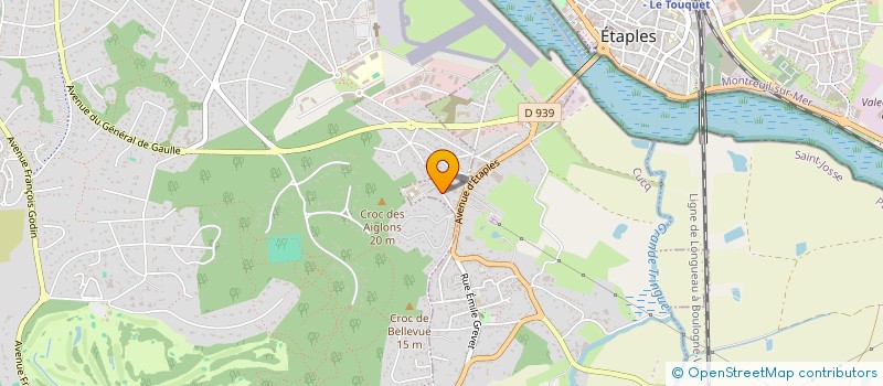 localisation de l'entreprise COEUR D'OR  CUCQ