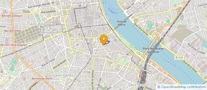 localisation de l'entreprise COEUR D'ORIENT  BORDEAUX