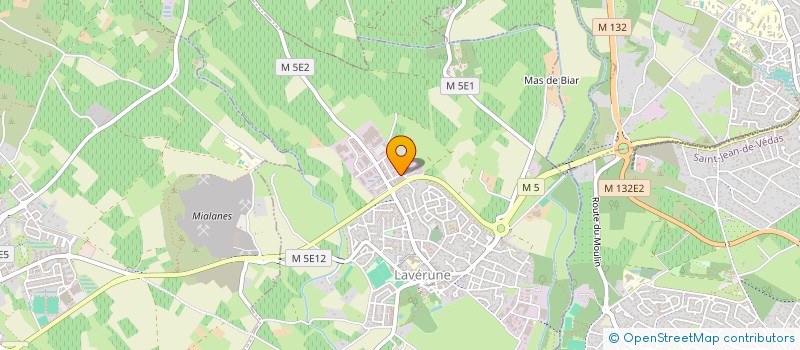 localisation de l'entreprise COEUR DE BOIS à LAVERUNE