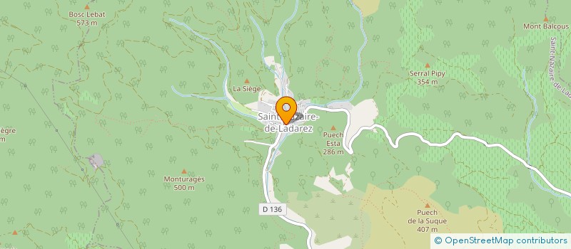 localisation de l'entreprise COEUR DE CACTUS  CAUSSES-ET-VEYRAN