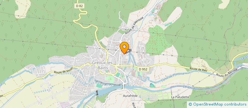 localisation de l'entreprise COEUR DE CIGALE à GREOUX-LES-BAINS