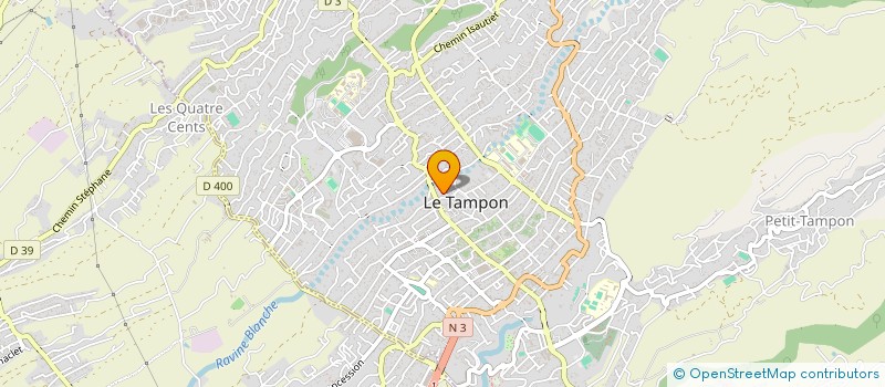 localisation de l'entreprise COEUR DE COCCINELLE  LE TAMPON