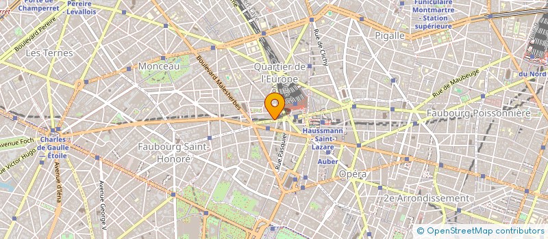 localisation de l'entreprise COEUR DE CRISTAL PRODUCTION  PARIS