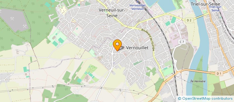 localisation de l'entreprise COEUR DE DAVID à VERNOUILLET