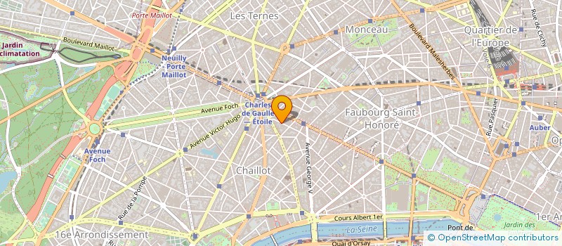 localisation de l'entreprise COEUR DE FONCIER à PARIS
