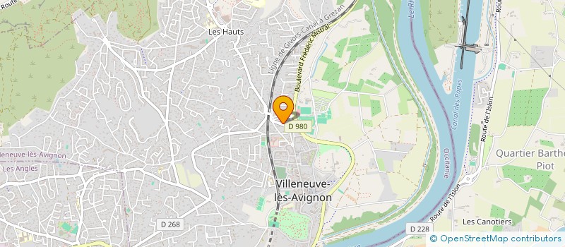 localisation de l'entreprise COEUR DE GAZELLES à VILLENEUVE-LES-AVIGNON