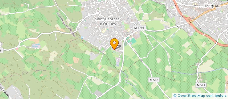 localisation de l'entreprise COEUR DE LIONNE  SAINT-GEORGES-D'ORQUES