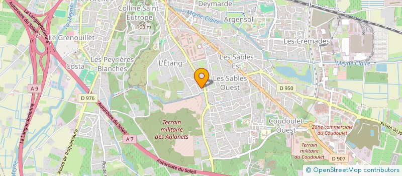 localisation de l'entreprise COEUR DE MAISON à ORANGE