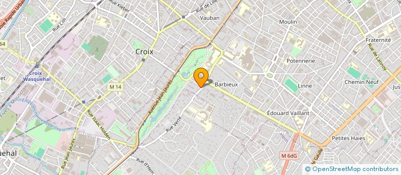 localisation de l'entreprise COEUR DE MAMAN  ROUBAIX