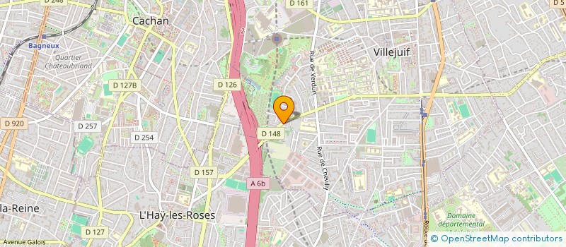 localisation de l'entreprise COEUR DE MARIE LISSOUCK à VILLEJUIF