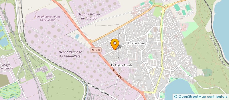 localisation de l'entreprise COEUR DE MINOU  FOS-SUR-MER