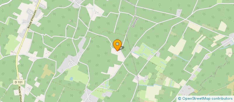 localisation de l'entreprise COEUR DE NATURE  VENDAYS-MONTALIVET