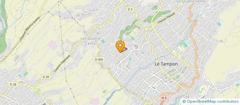 localisation de l'entreprise COEUR DE RECRE  LE TAMPON