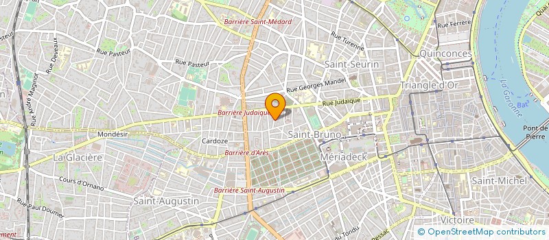 localisation de l'entreprise COEUR DE VIE PROMOTION à BORDEAUX
