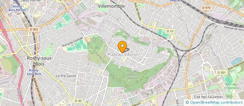 localisation de l'entreprise COEUR DU BOIS PIZZA  NEUILLY-PLAISANCE