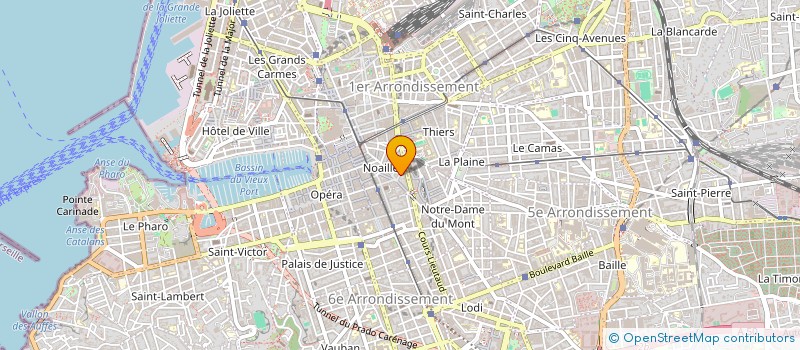 localisation de l'entreprise COEUR DU CAP VERT à MARSEILLE