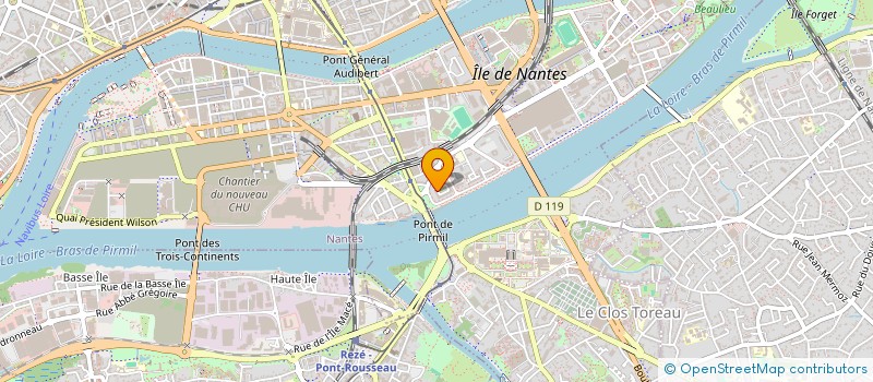 localisation de l'entreprise COEUR ET MAINS LIES  NANTES