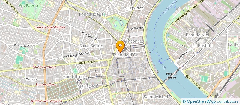 localisation de l'entreprise COEUR FREYJA  BORDEAUX