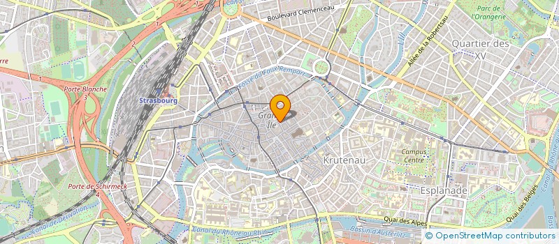 localisation de l'entreprise COEUR GOURMAND à STRASBOURG