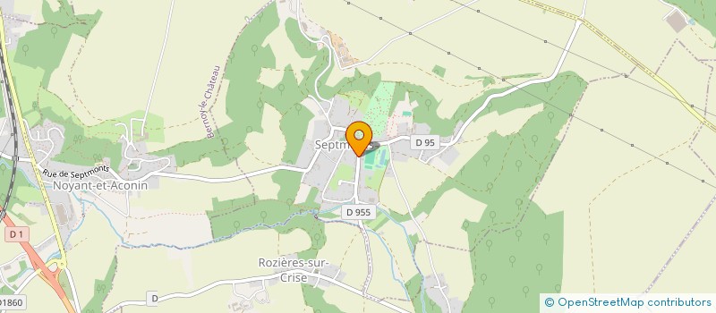 localisation de l'entreprise COEUR SEPTMONTOIS  SEPTMONTS