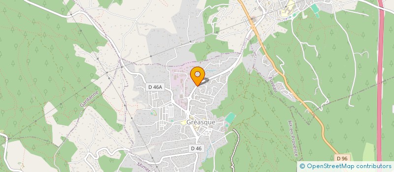 localisation de l'entreprise COEUR SPORT & SANTE  GREASQUE