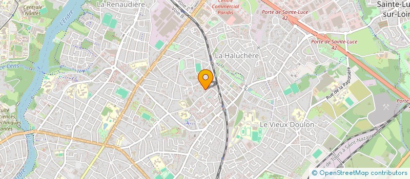 localisation de l'entreprise COEUR SPORTIF CITOYEN à NANTES
