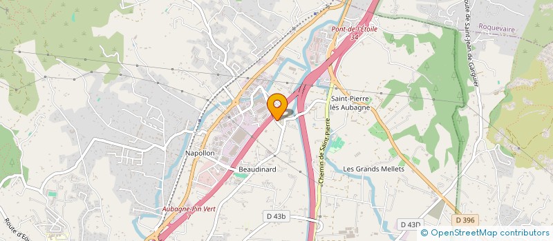 localisation de l'entreprise COEUR ST MAX à AUBAGNE