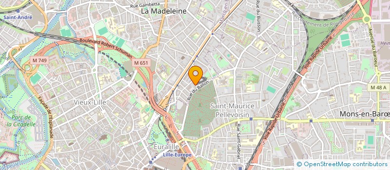 localisation de l'entreprise COEURANIMAL à LA MADELEINE