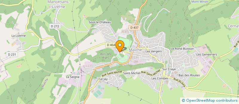 localisation de l'entreprise COEURDOR SOC à MAICHE