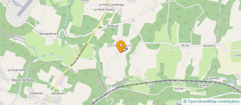 localisation de l'entreprise COEURIR ENSEMBLE  MONTERBLANC