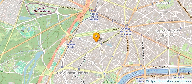 localisation de l'entreprise COEURPLAY  PARIS
