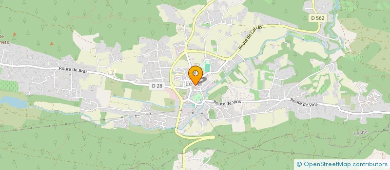 localisation de l'entreprise COEURS DE L'ASSOMPTION à LE VAL