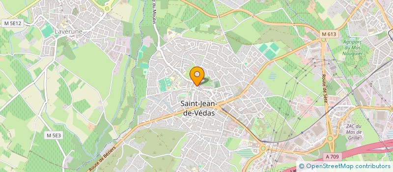 localisation de l'entreprise COEURS DE ST JEAN DE VEDAS  SAINT-JEAN-DE-VEDAS