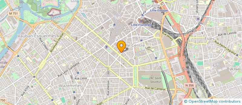 localisation de l'entreprise COEURS DU DESERT à LILLE