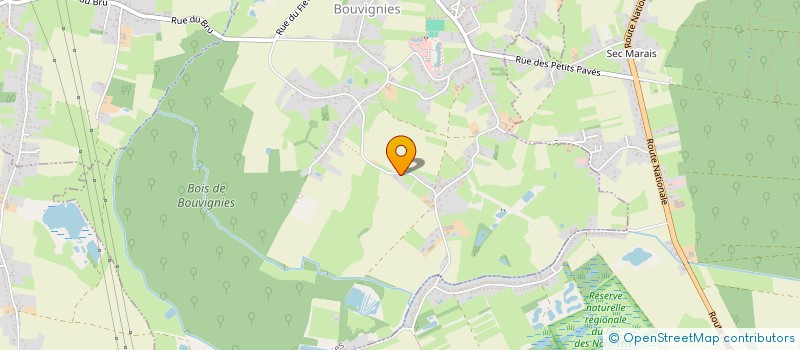 localisation de l'entreprise COEURS EN NORD à BOUVIGNIES