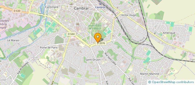 localisation de l'entreprise COEURS EN OR à CAMBRAI