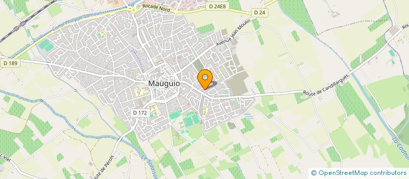 localisation de l'entreprise COEURS ET AMES BY PERRINE  MAUGUIO