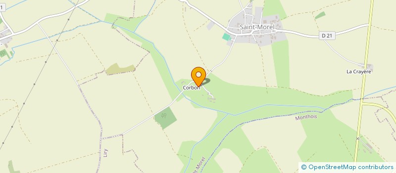 localisation de l'entreprise COEURS FERMIERS D'ARGONNE  SAINT-MOREL