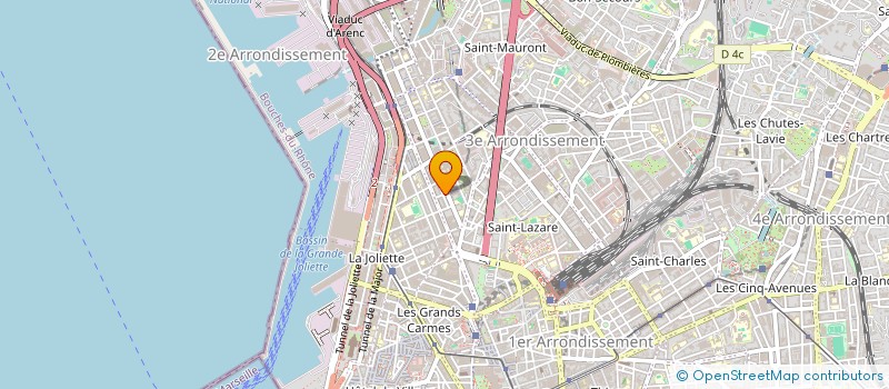localisation de l'entreprise COEURS OUBLIES à MARSEILLE